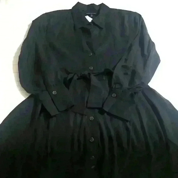 Banana Republic Tencel Fitted Shirtdress - Picture 16 of 16